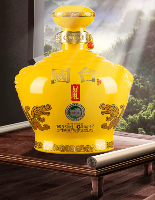 53度国台好礼经典版1.5L+国台典酱整箱组合装 白酒500ml*6